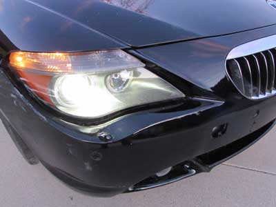 BMW Bi Xenon Headlight, Right 63127165986 E63 E64 645Ci 650i M611